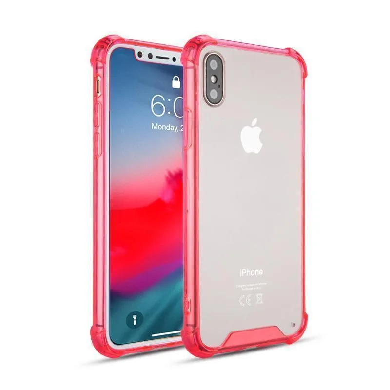 Apple iPhone XR (6.1inch) Full Body Hybrid TPU Transparent Bumper Case by Modes