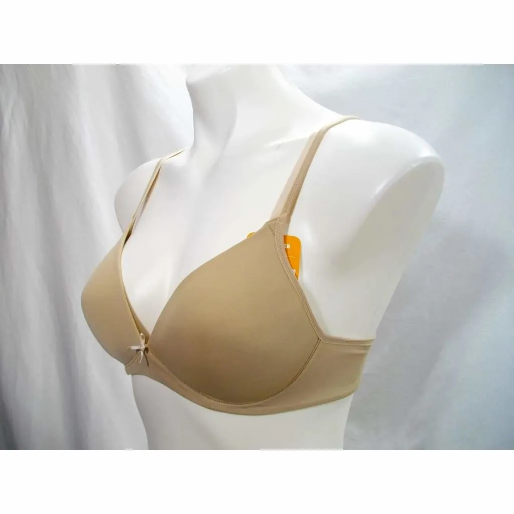 Blissful Benefits W4003 4003 Warner's Wire-Free with Lift Bra 34C Nude NWT