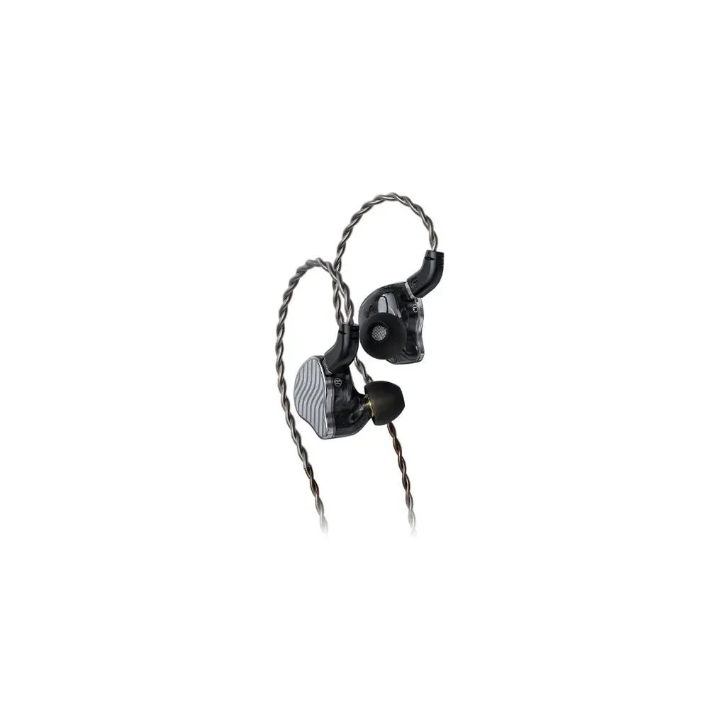 FiiO JadeAudio JH3 High Resolution Wired In-Ear Headphones, Black