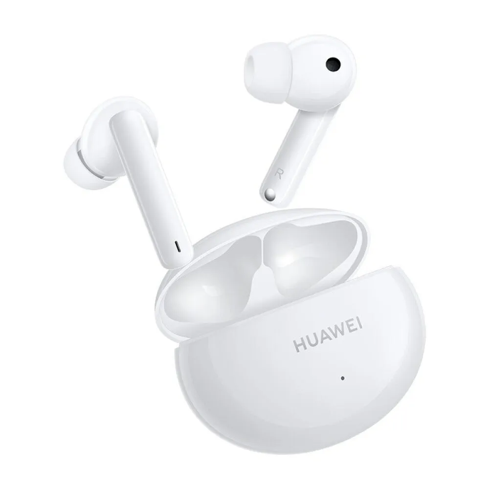 Huawei FreeBuds 4i wireless headphones with active noise reduction, white