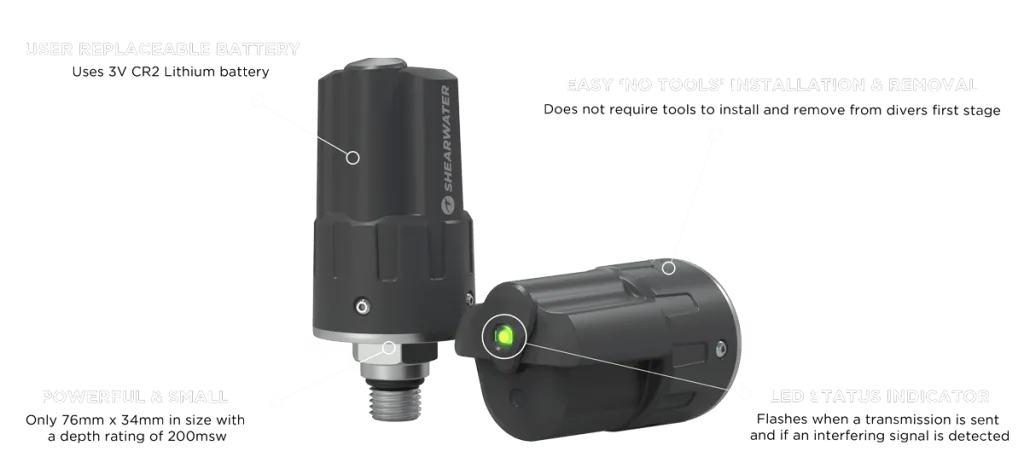 Shearwater Swift Wireless Transmitter