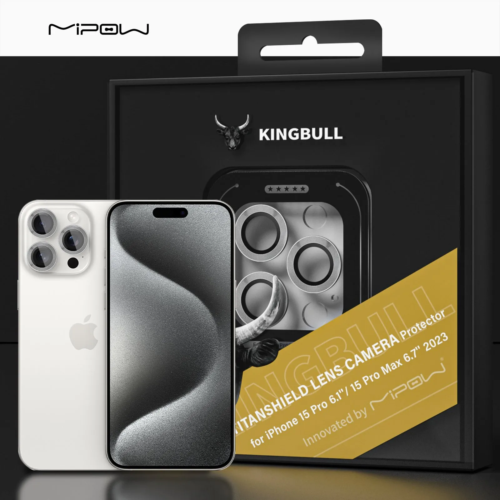 Titan Shield Camera Lens for iPhone 15 Pro/Pro Max