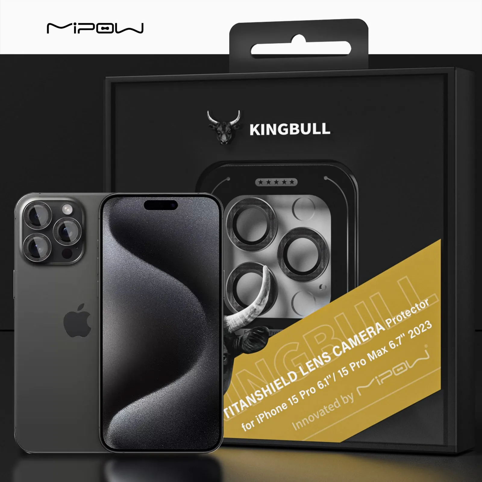 Titan Shield Camera Lens for iPhone 15 Pro/Pro Max