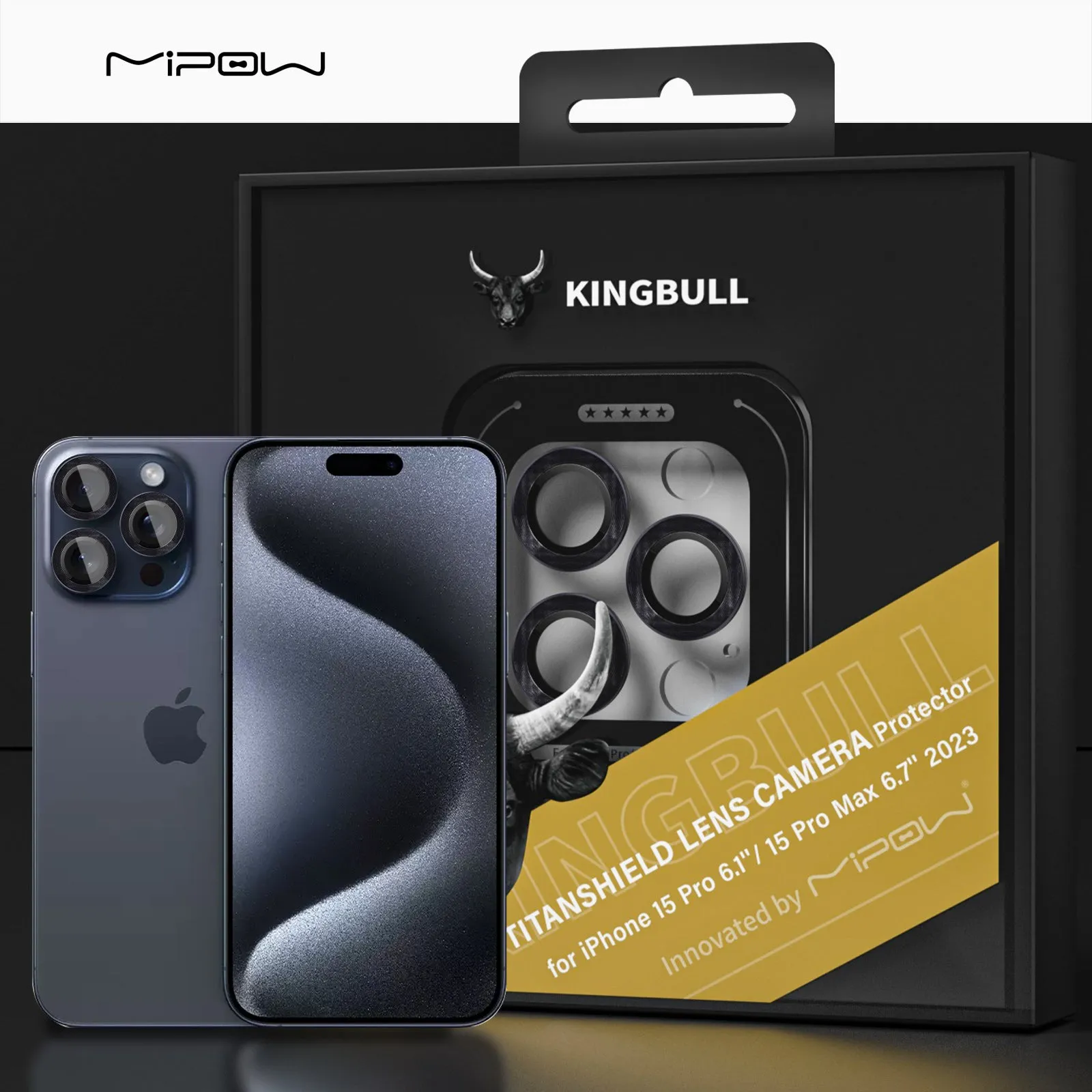 Titan Shield Camera Lens for iPhone 15 Pro/Pro Max